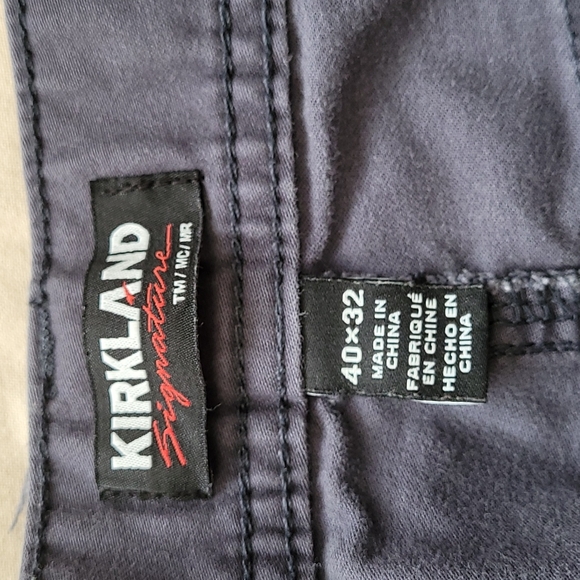 Brushed Twill Cotton Pants - Picture 3 of 8